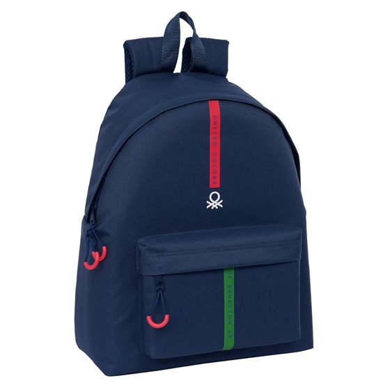 Mochila Benetton "Italy"33 x 42 x 15 cm.