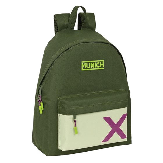 Mochila Munich "Bright Khaki"33 x 42 x 15 cm.