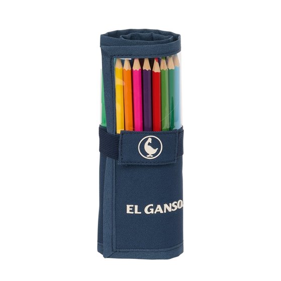 Plumier Enrollable 27 Piezas El Ganso "Classic"7 x 20 x 7 cm.