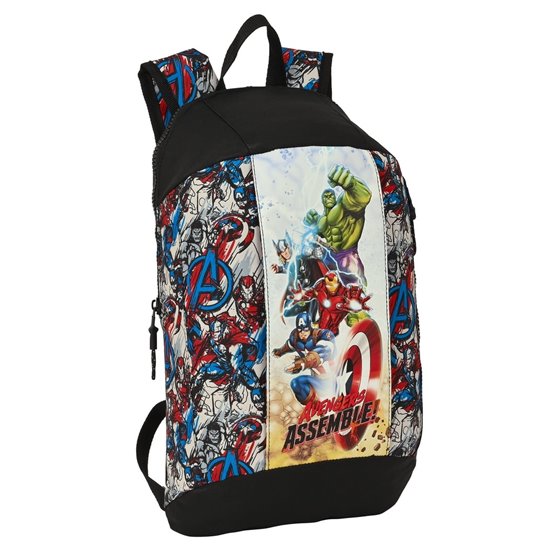 Mini Mochila Cremallera Vertical Avengers "Forever"22 x 39 x 10 cm.