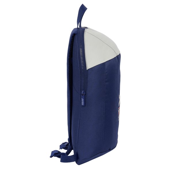 Mini Mochila Cremallera Vertical Benetton "Varsity"22 x 39 x 10 cm.
