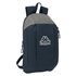 Mini Mochila Cremallera Vertical Kappa "Dark Navy"22 x 39 x 10 cm.