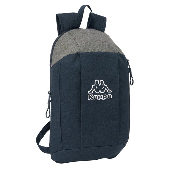 Mini Mochila Cremallera Vertical Kappa "Dark Navy"22 x 39 x 10 cm.