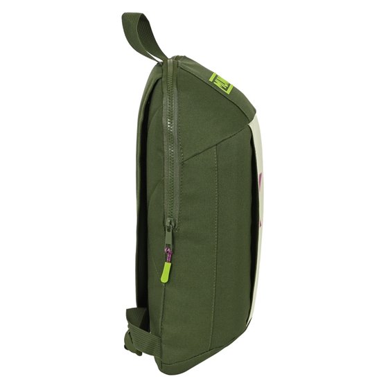 Mini Mochila Cremallera Vertical Munich "Bright Khaki"22 x 39 x 10 cm.