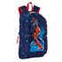 Mini Mochila Cremallera Vertical Spider-Man "Neon"22 x 39 x 10 cm.