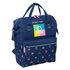 Mochila Con Asas Para Portatil 13" Benetton "Cool"27 x 40 x 19 cm.