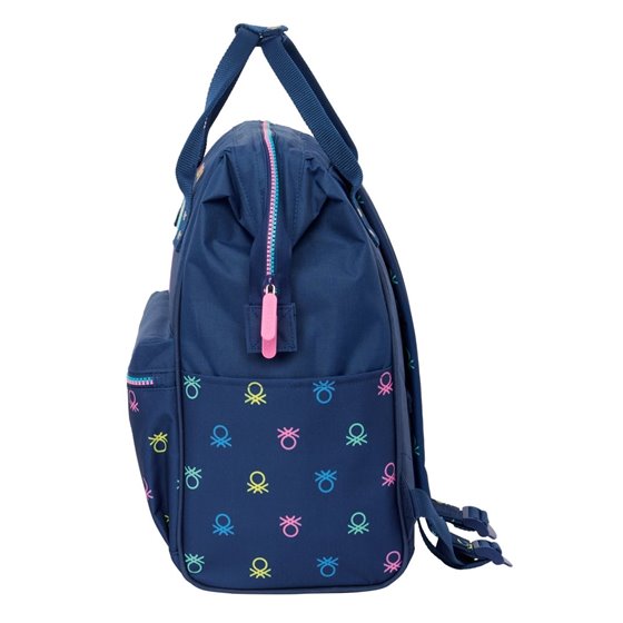 Mochila Con Asas Para Portatil 13" Benetton "Cool"27 x 40 x 19 cm.