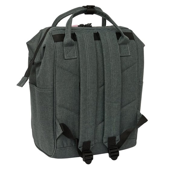 Mochila Con Asas Para Portatil 13" Kappa "Silver Pink"27 x 40 x 19 cm.