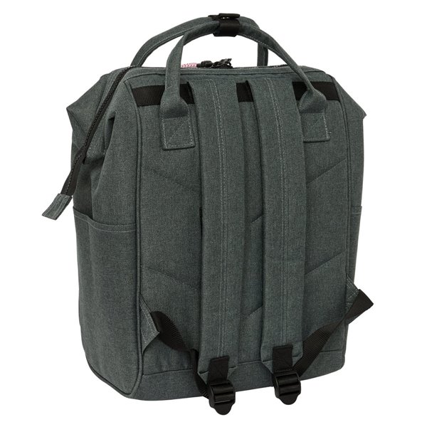 Mochila Con Asas Para Portatil 13" Kappa "Silver Pink"27 x 40 x 19 cm.