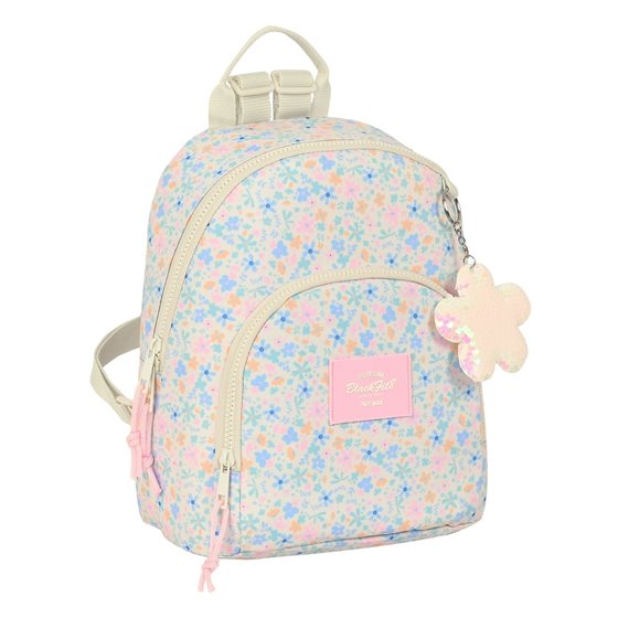 Mini Mochila Blackfit8 "Blossom"25 x 30 x 13 cm.