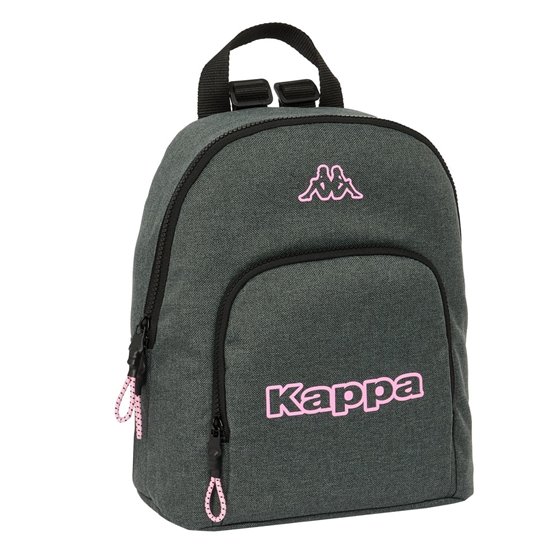 Mini Mochila Kappa "Silver Pink"25 x 30 x 13 cm.