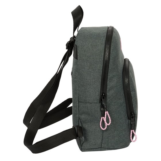 Mini Mochila Kappa "Silver Pink"25 x 30 x 13 cm.