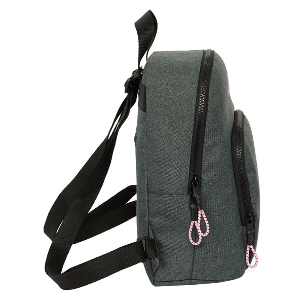 Mini Mochila Kappa "Silver Pink"25 x 30 x 13 cm.