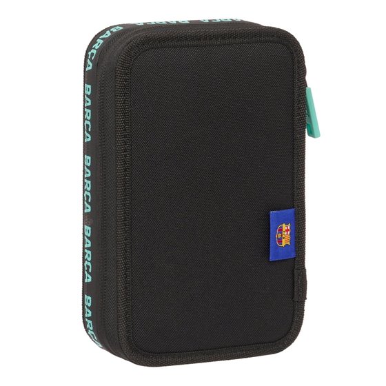 Plumier Doble Pequeño 28 Piezas F.C.Barcelona 3ª Equipacion12,5 x 19,5 x 4 cm.