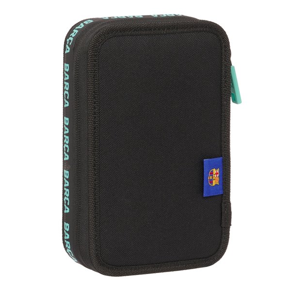 Plumier Doble Pequeño 28 Piezas F.C.Barcelona 3ª Equipacion12,5 x 19,5 x 4 cm.