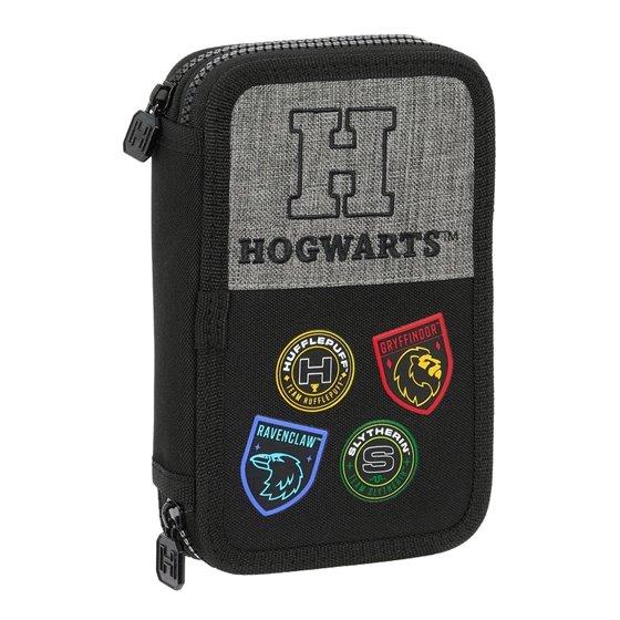 Plumier Doble Pequeño 28 Piezas Harry Potter "House Of Champions"12,5 x 19,5 x 4 cm.