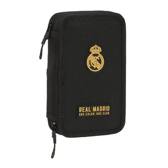 Plumier Doble Pequeño 28 Piezas Real Madrid 3ª Equipacion12,5 x 19,5 x 4 cm.