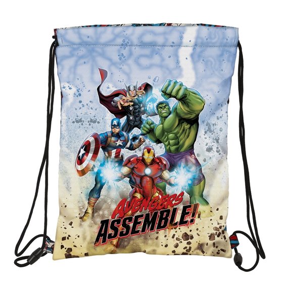 Saco Plano Junior Avengers "Forever"26 x 34 cm.