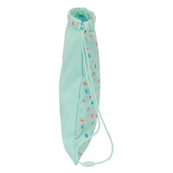 Saco Plano Junior Facil Limpieza Safta Preescolar "Caracol"26 x 34 cm.