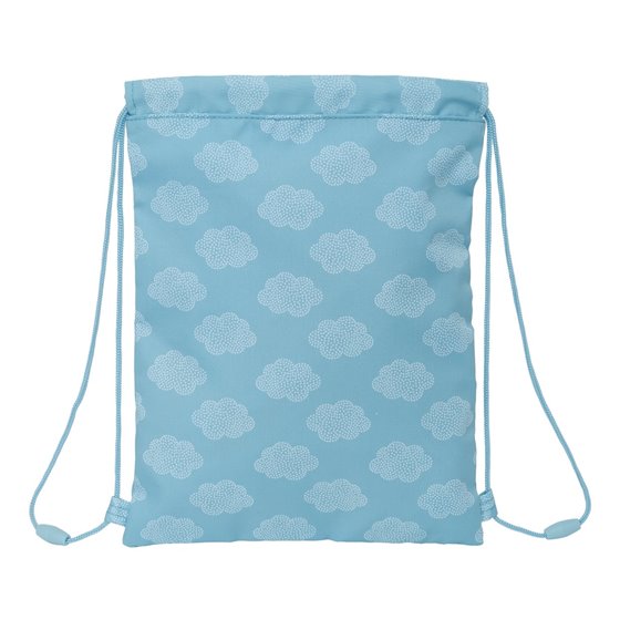 Saco Plano Junior Facil Limpieza Safta Preescolar "Nube"26 x 34 cm.