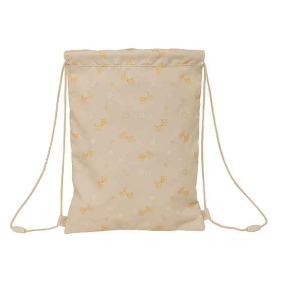 Saco Plano Junior Facil Limpieza Safta Preescolar "Osito"26 x 34 cm.