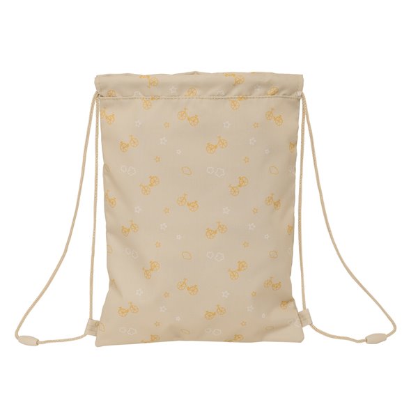 Saco Plano Junior Facil Limpieza Safta Preescolar "Osito"26 x 34 cm.