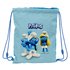 Saco Plano Junior Los Pitufos26 x 34 cm.