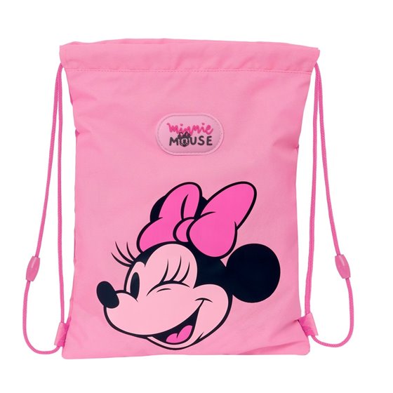 Saco Plano Junior Minnie Mouse "Loving"26 x 34 cm.