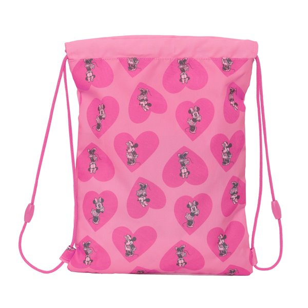 Saco Plano Junior Minnie Mouse "Loving"26 x 34 cm.