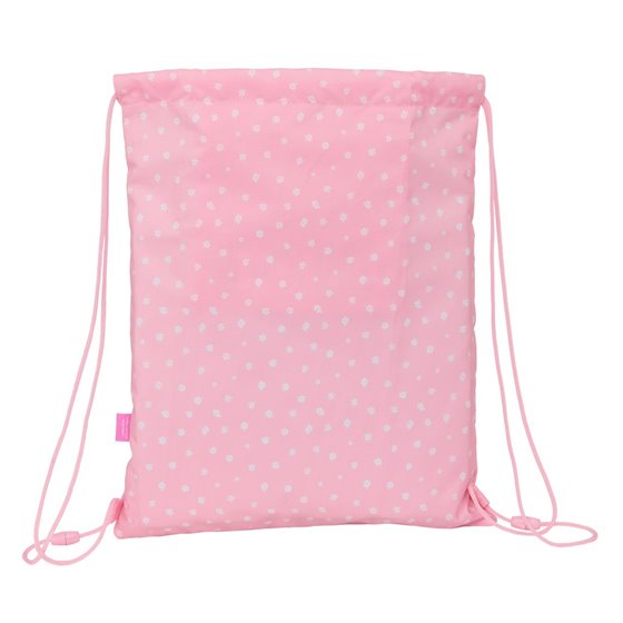 Saco Plano Junior Reciclado Glowlab Kids "Sweet Home"26 x 34 cm.