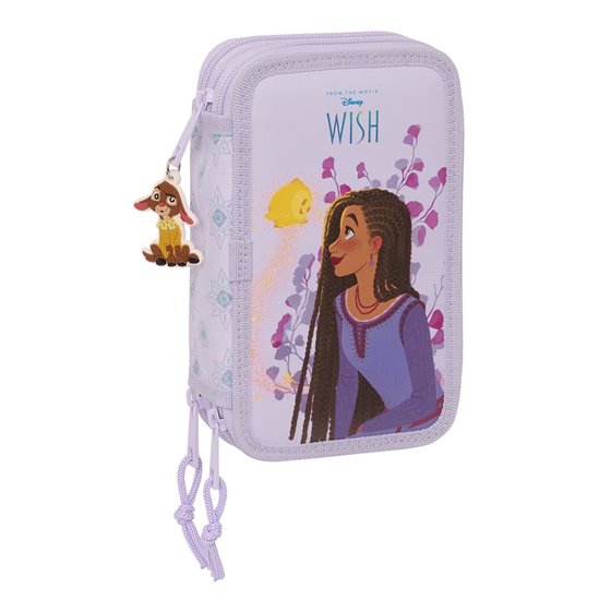 Plumier Triple 36 Piezas Wish12,5 x 19,5 x 5,5 cm.