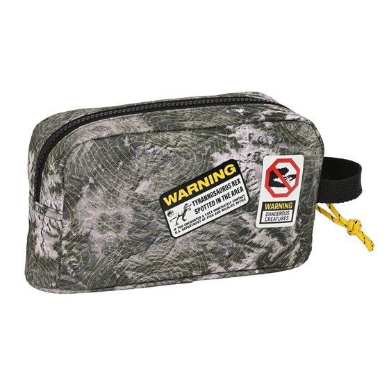 Portadesayunos Termo Jurassic World "Warning"21,5 x 12 x 6,5 cm.