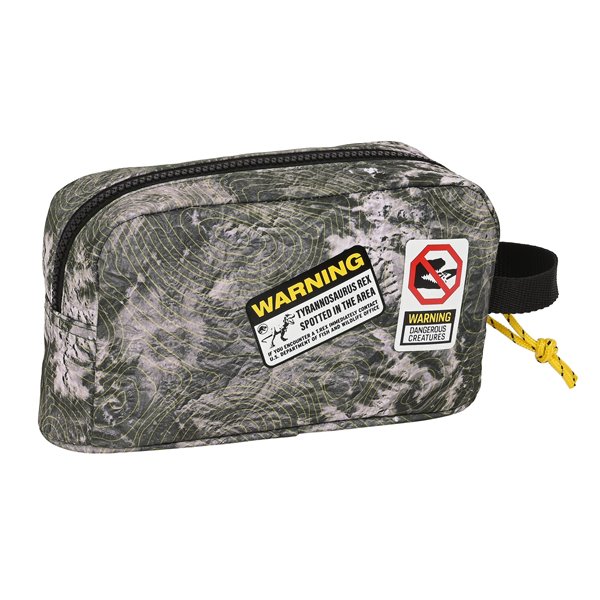 Portadesayunos Termo Jurassic World "Warning"21,5 x 12 x 6,5 cm.