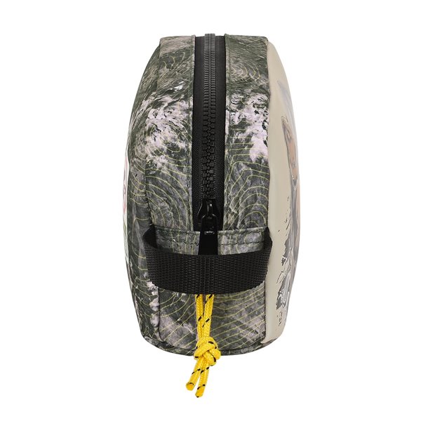 Portadesayunos Termo Jurassic World "Warning"21,5 x 12 x 6,5 cm.