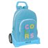 Mochila Con Carro Evolution Benetton "Spring"30 x 46 x 14 cm.