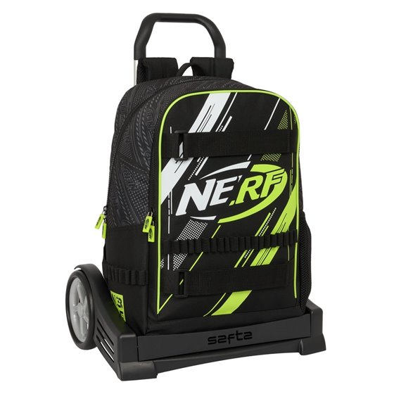 Mochila Con Carro Evolution Nerf "Get Ready"31 x 44 x 17 cm.
