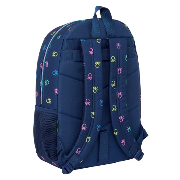 Mochila Adaptable A Carro Benetton "Cool"30 x 46 x 14 cm.