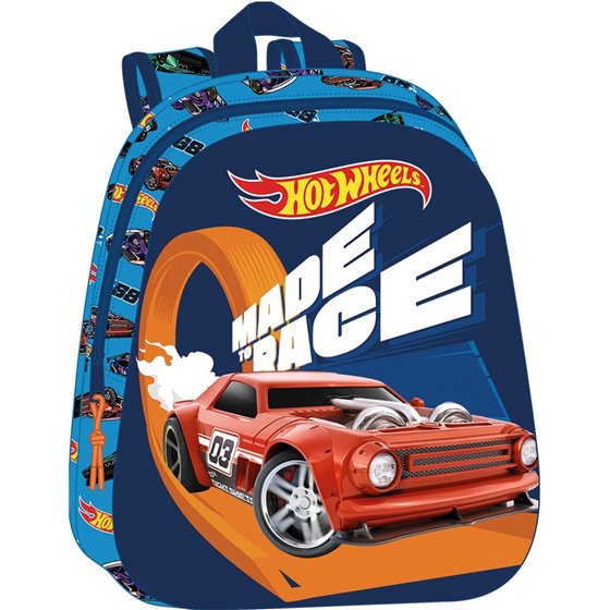 Mochila 3D Hot Wheels27 x 33 x 10 cm.