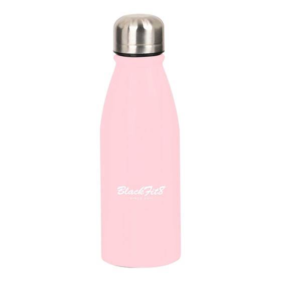 Botella Metalica 500Ml Blackfit8 Rosa6 x 24 cm.