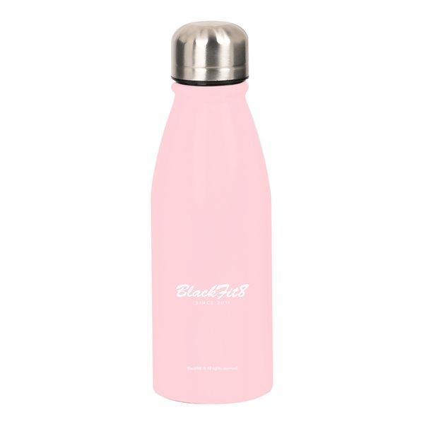 Botella Metalica 500Ml Blackfit8 Rosa6 x 24 cm.