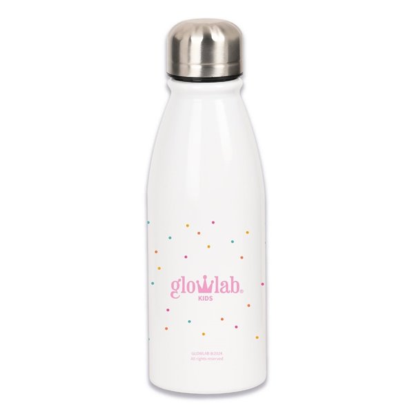 Botella Metalica 500Ml Glowlab Kids "Sweet Home"6 x 24 cm.