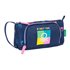 Portatodo Con Bolsillo Desplegable Lleno Benetton "Cool"20 x 11 x 8,5 cm.