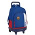 Mochila Grande Con Ruedas Compact Extraible F.C.Barcelona 2ª Equipacion33 x 45 x 22 cm.