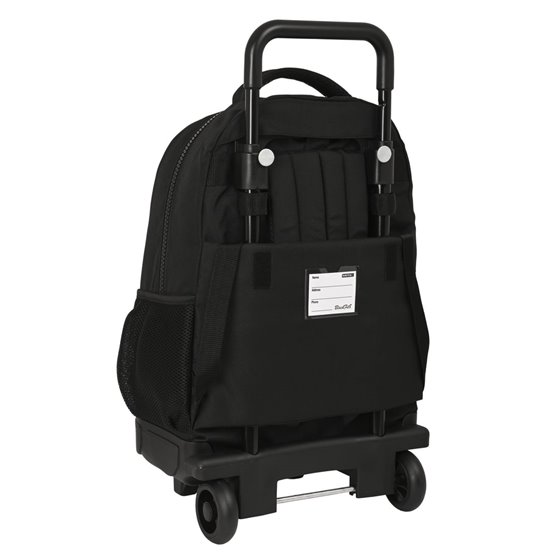 Mochila Grande Con Ruedas Compact Extraible Reciclado Blackfit8 "Zone"33 x 45 x 22 cm.