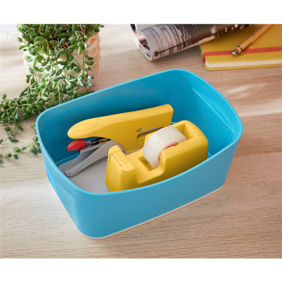 Bandeja De Almacenamiento Leitz Mybox Cosy Azul Calma