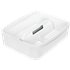 Bandeja Organizadora Leitz Mybox Grande Con Asa, Almacenamiento Blanco