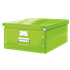 Caja De Almacenaje Grande Click & Store Wow De Leitz Verde
