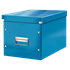 Caja De Almacenaje Grande Click & Store Wow En Forma De Cubo De Leitz Azul