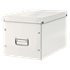 Caja De Almacenaje Grande Click & Store Wow En Forma De Cubo De Leitz Blanco