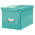 Caja De Almacenaje Grande Click & Store Wow En Forma De Cubo De Leitz Turquesa